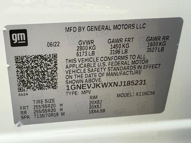 2022 Chevrolet Traverse Vehicle Photo in COLUMBIA, MO 65203-3903