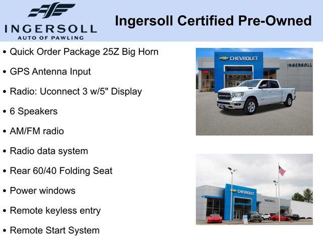2022 Ram 1500 Vehicle Photo in PAWLING, NY 12564-3219