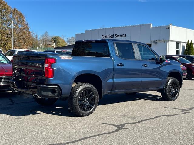 Certified 2022 Chevrolet Silverado 1500 LT Trail Boss with VIN 3GCUDFED1NG657560 for sale in Asheville, NC