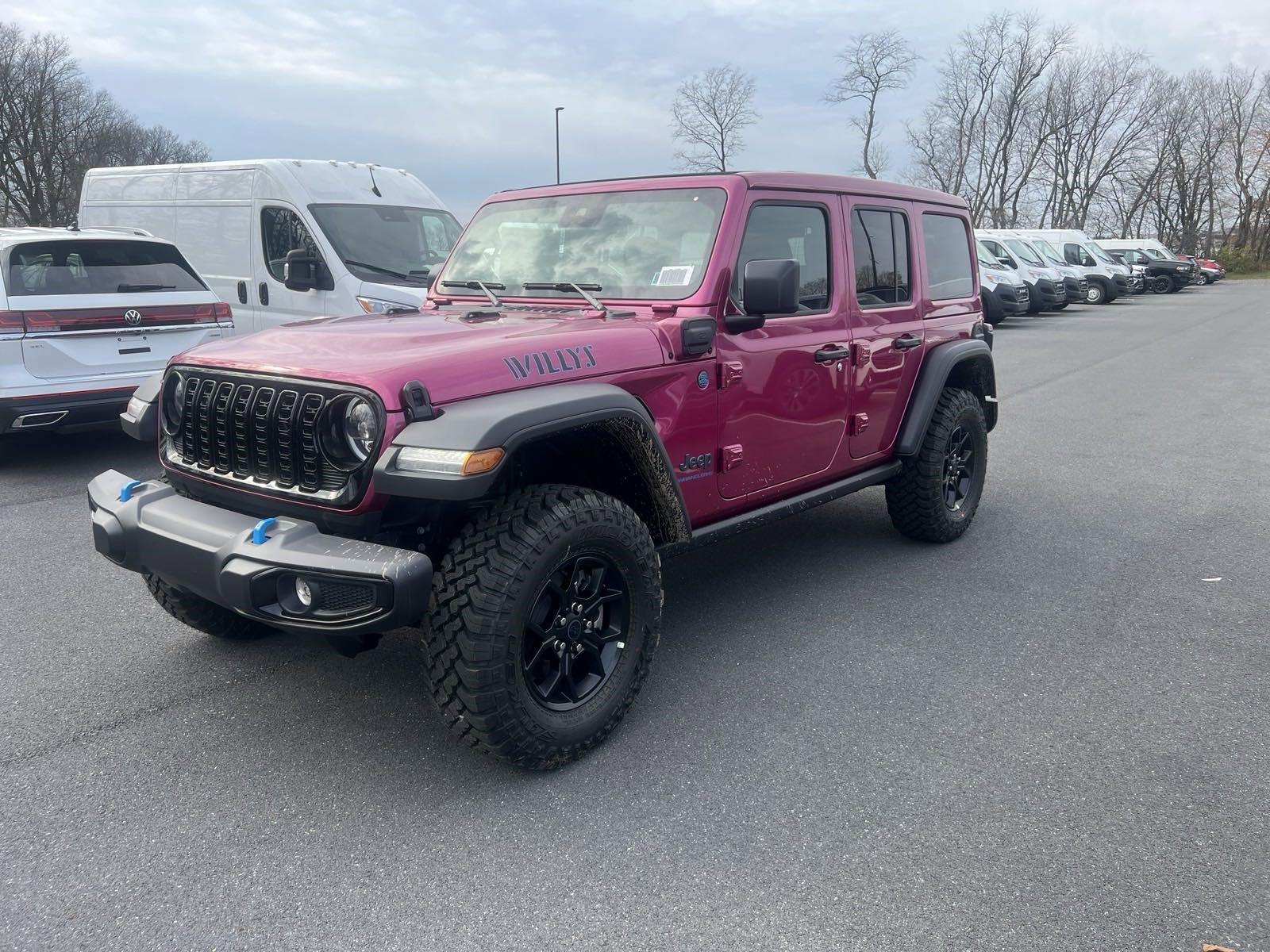 2024 Jeep Wrangler 4xe Vehicle Photo in Mechanicsburg, PA 17050-1707