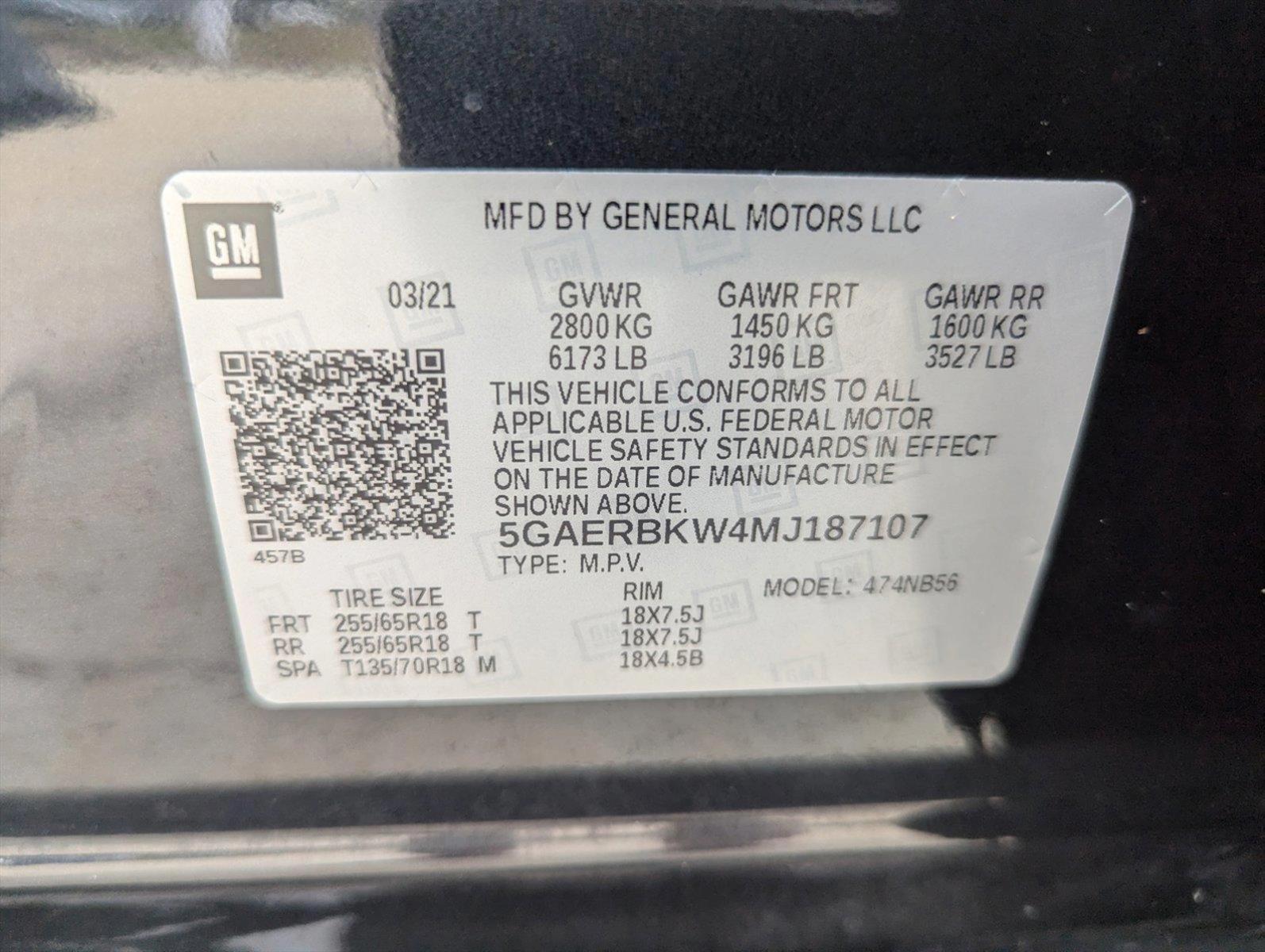 2021 Buick Enclave Vehicle Photo in CORPUS CHRISTI, TX 78412-4902