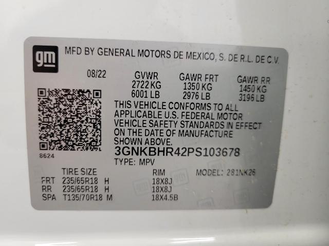 2023 Chevrolet Blazer Vehicle Photo in NEENAH, WI 54956-2243
