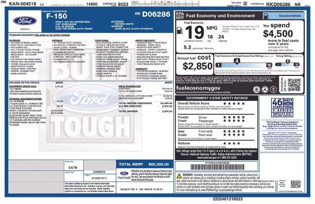 2024 Ford F-150 Vehicle Photo in Weatherford, TX 76087
