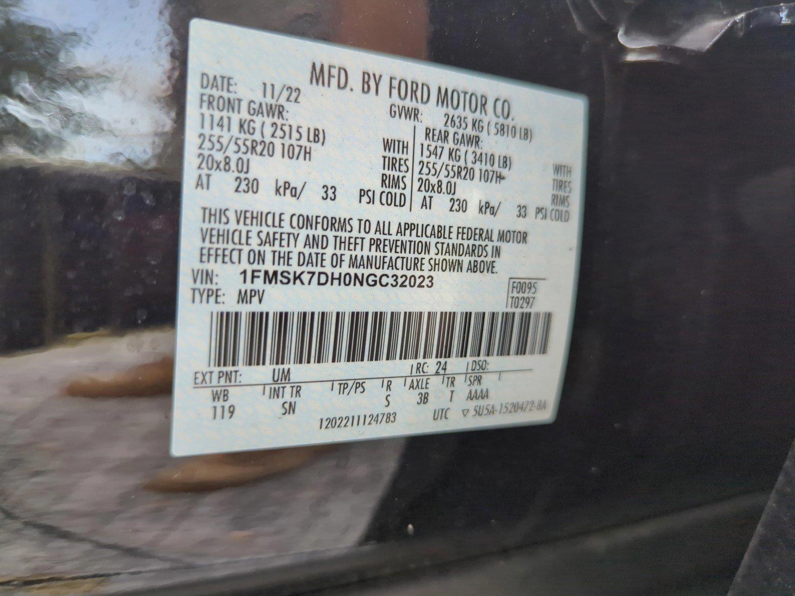 2022 Ford Explorer Vehicle Photo in Margate, FL 33063