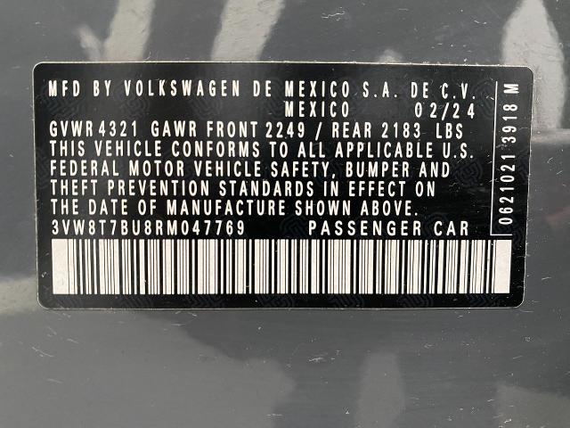 2024 Volkswagen Jetta GLI Vehicle Photo in Appleton, WI 54913