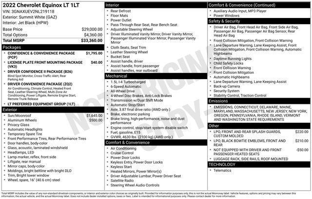 2022 Chevrolet Equinox Vehicle Photo in DANBURY, CT 06810-5034