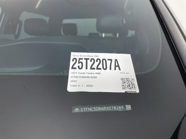 2024 Toyota Tundra Hybrid Vehicle Photo in GILBERT, AZ 85297-0402