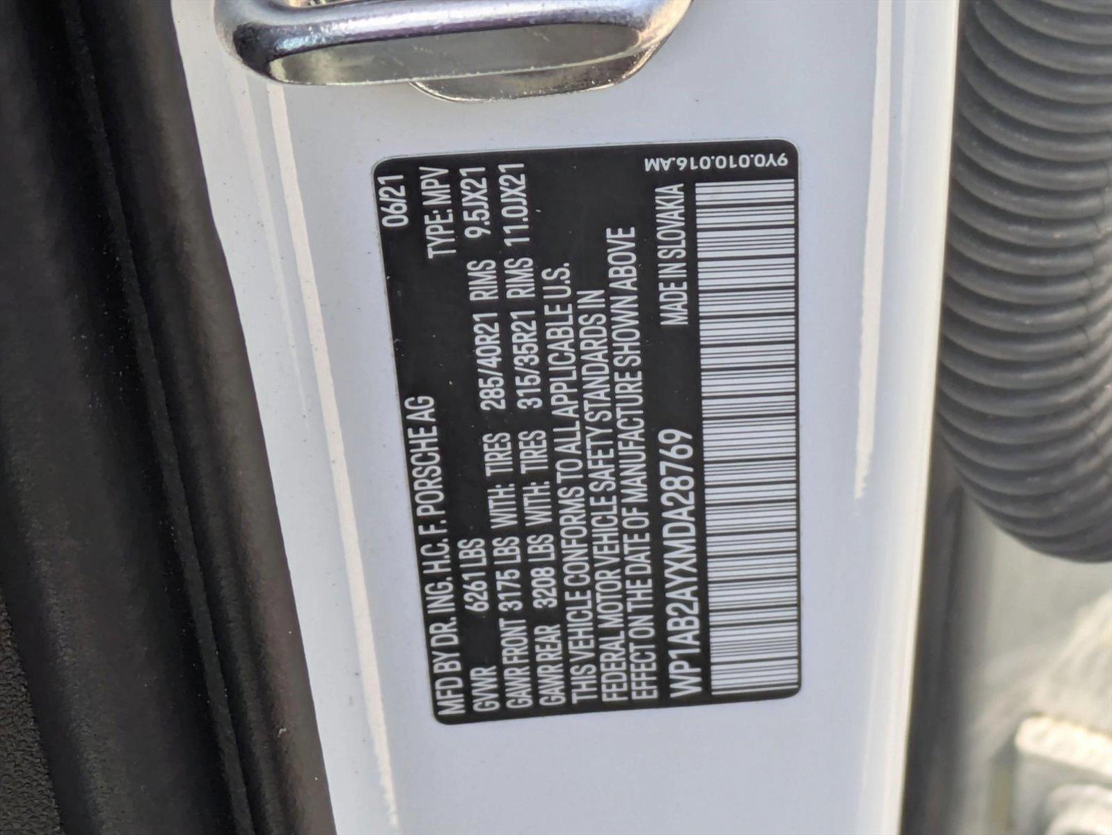 2021 Porsche Cayenne Vehicle Photo in Coconut Creek, FL 33073