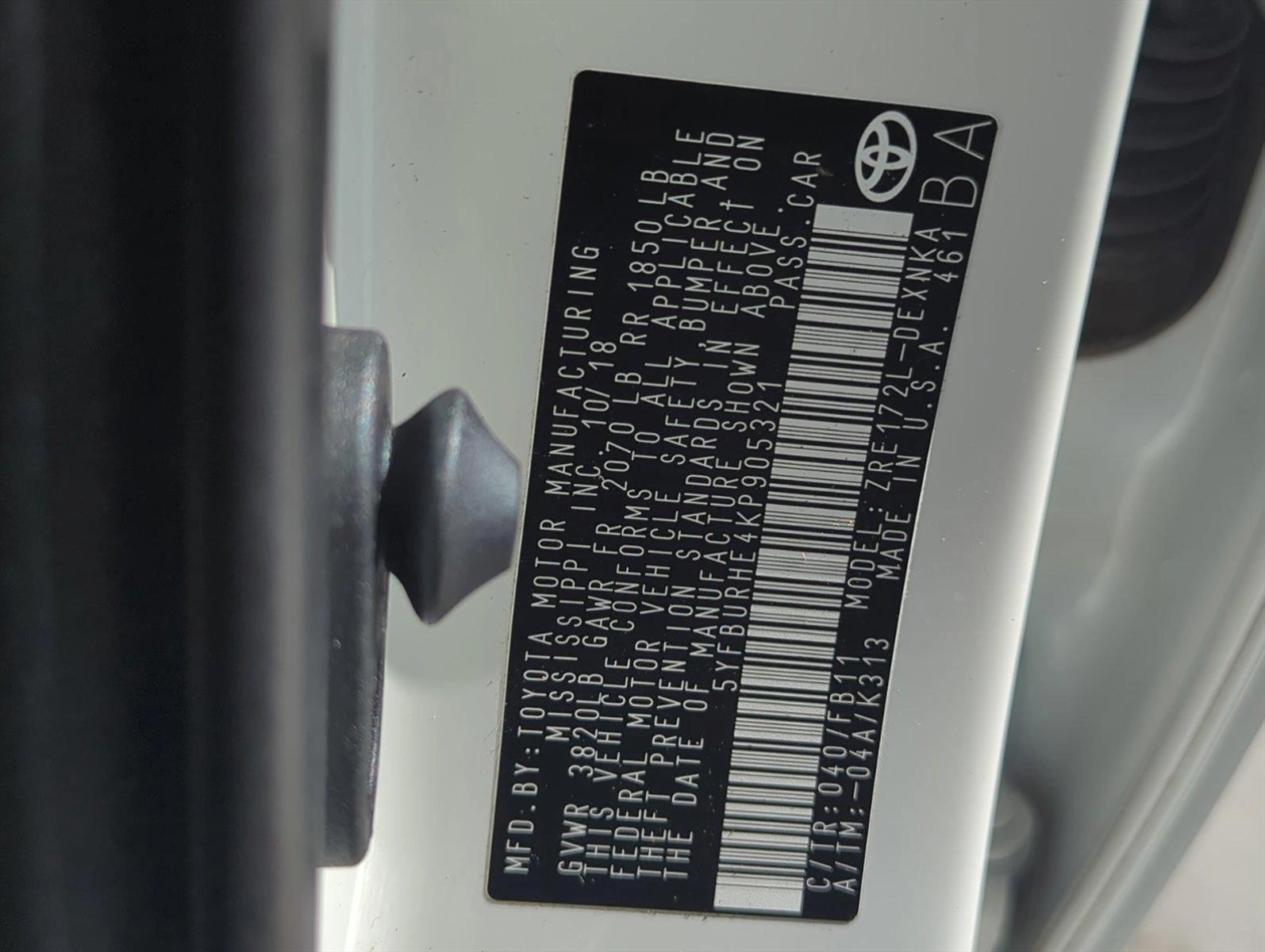 2019 Toyota Corolla Vehicle Photo in Ft. Myers, FL 33907