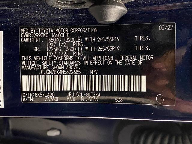 2022 Lexus GX 460 Vehicle Photo in Appleton, WI 54913