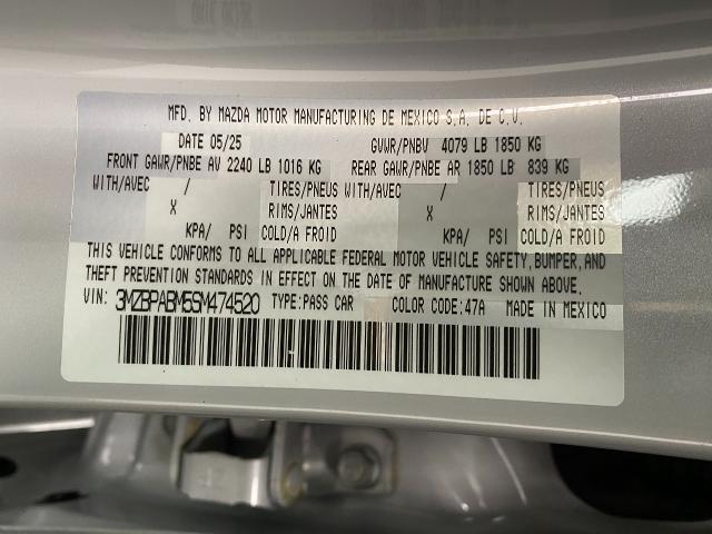 2025 Mazda3 Sedan Vehicle Photo in Appleton, WI 54913