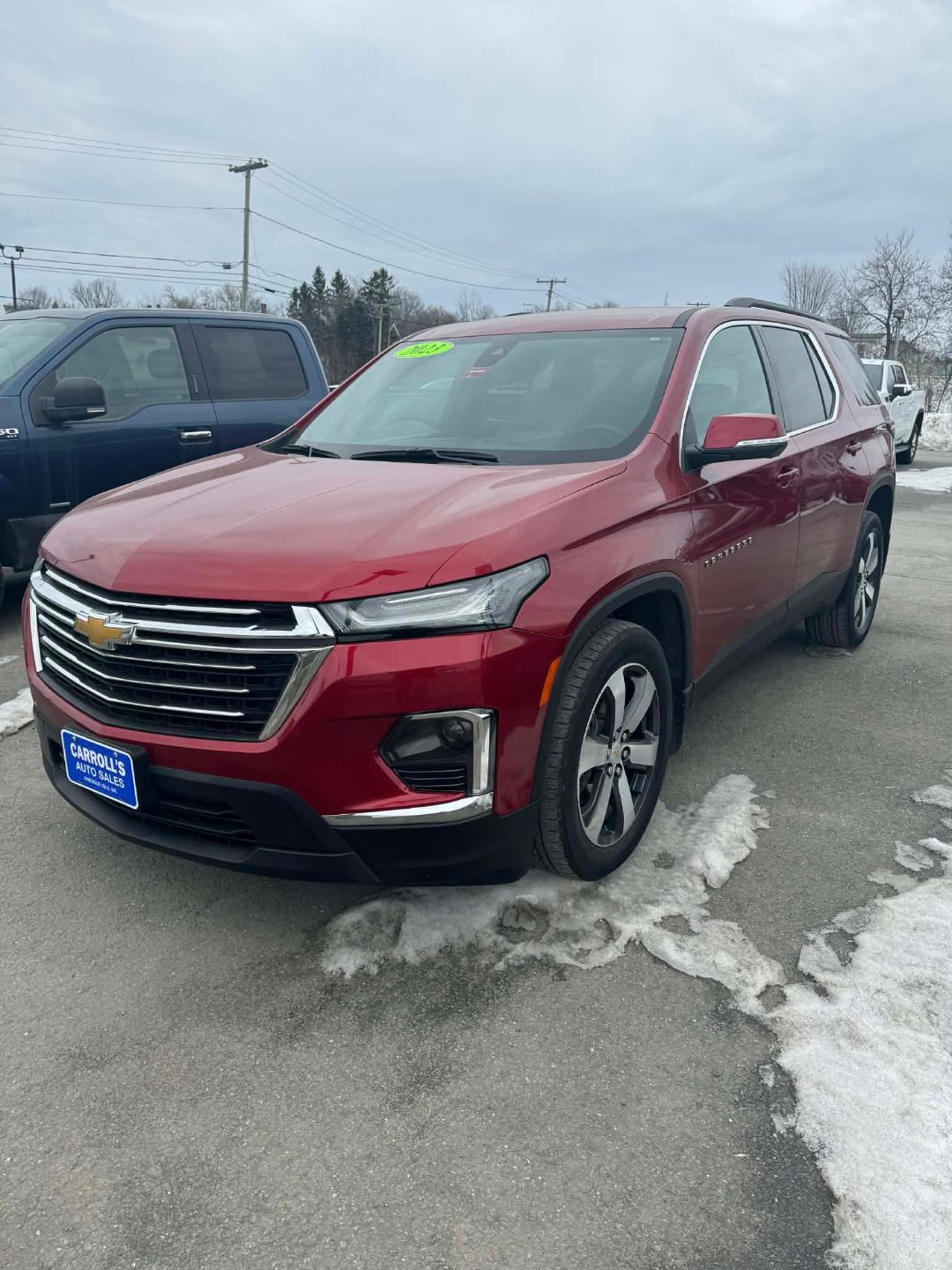 Radiant Red Tincoat 2023 Chevrolet Traverse LT Leather AWD SUV / Crossover Four-Wheel Drive 9-Speed Automatic