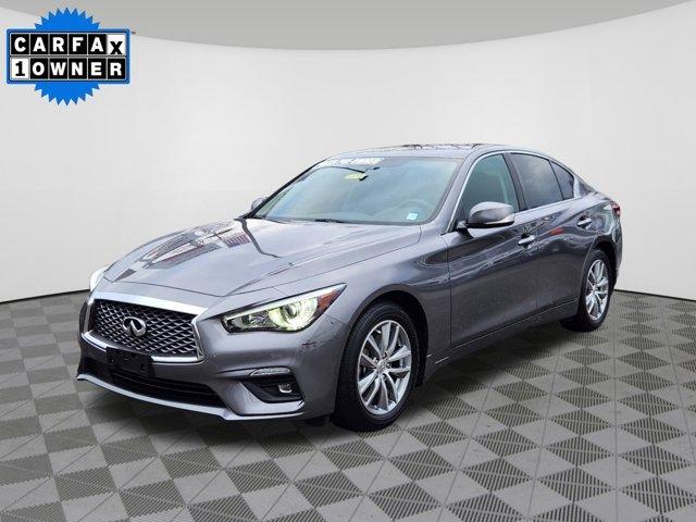 Used 2021 INFINITI Q50 PURE with VIN JN1EV7ARXMM752917 for sale in Ardmore, PA