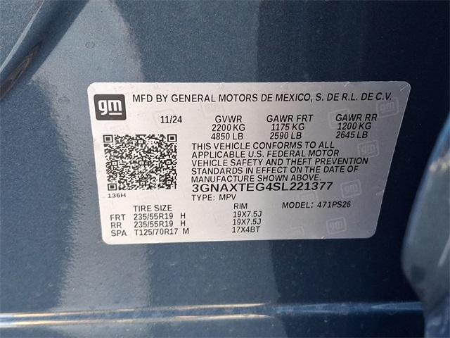 2025 Chevrolet Equinox Vehicle Photo in SEAFORD, DE 19973-8463