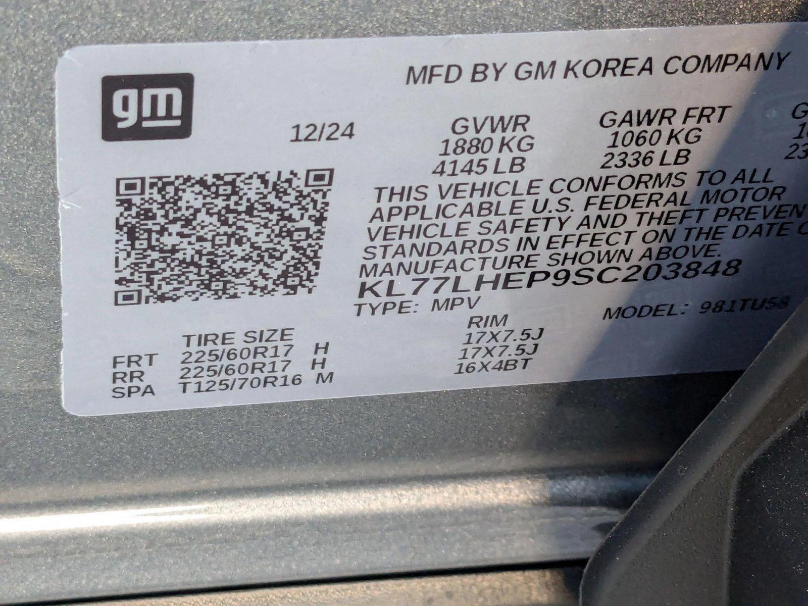 2025 Chevrolet Trax Vehicle Photo in MIAMI, FL 33134-2699