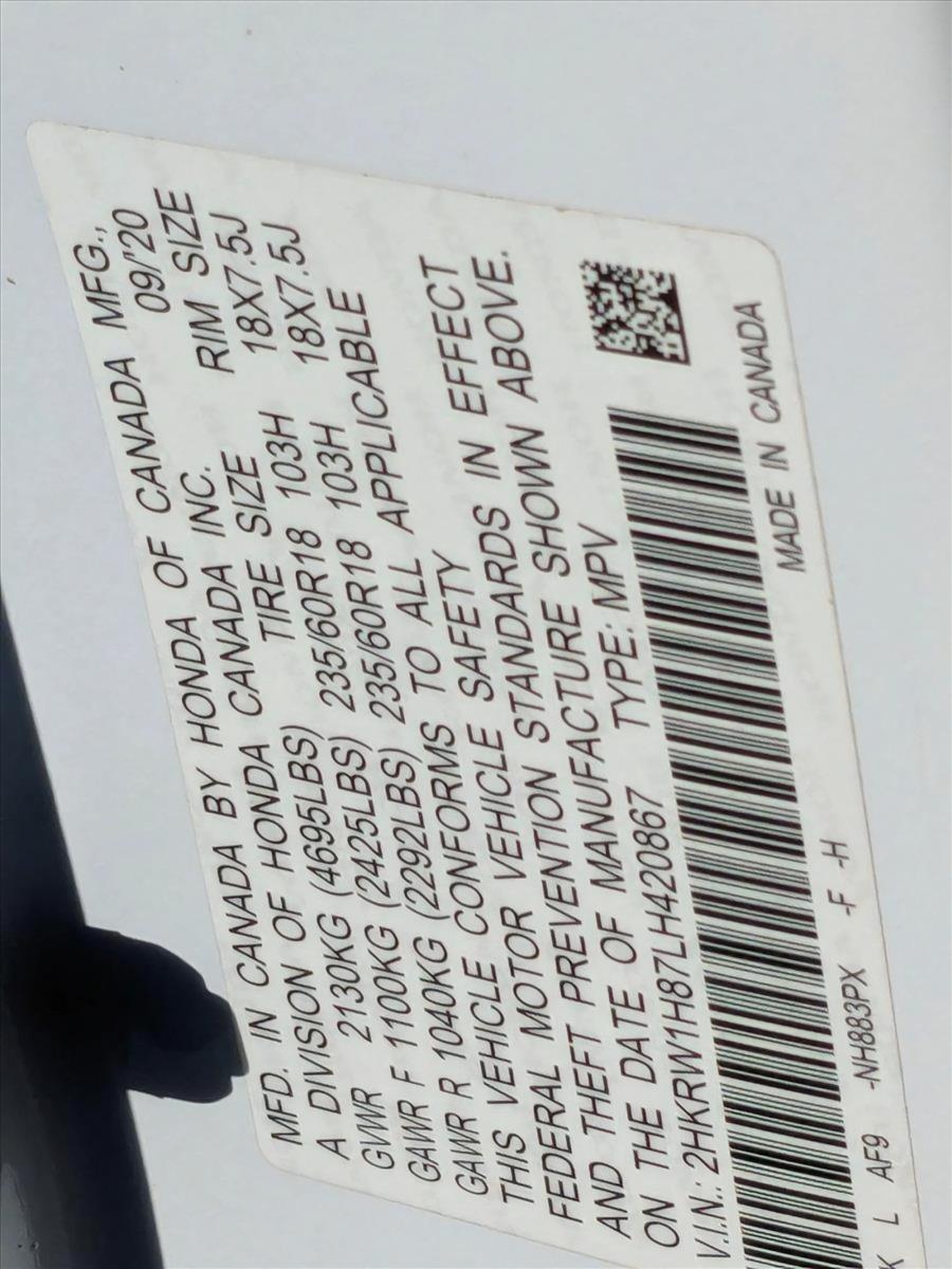 2020 Honda CR-V Vehicle Photo in Miami, FL 33015