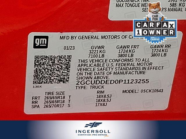2023 Chevrolet Silverado 1500 Vehicle Photo in WATERTOWN, CT 06795-3318