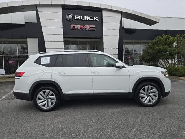 Used 2021 Volkswagen Atlas SEL with VIN 1V2ER2CA1MC581457 for sale in Spartanburg, SC