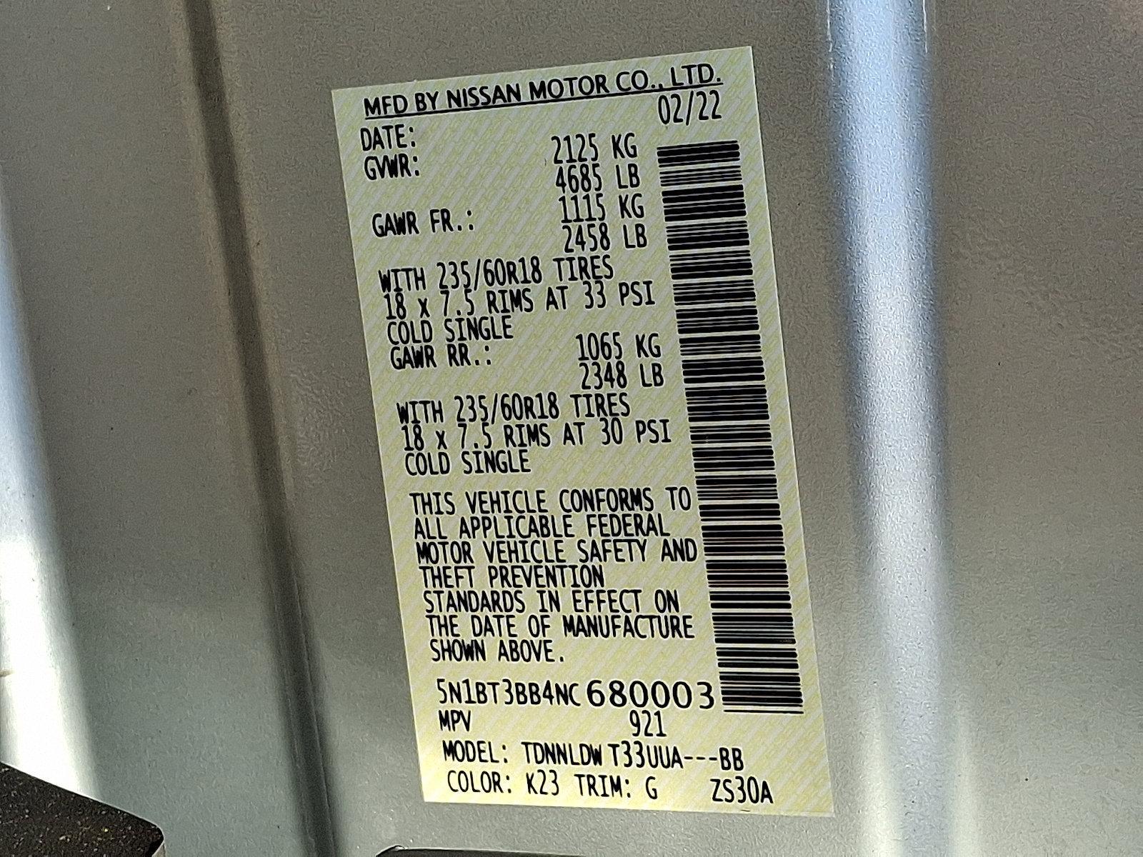 2022 Nissan Rogue Vehicle Photo in Jenkintown, PA 19046