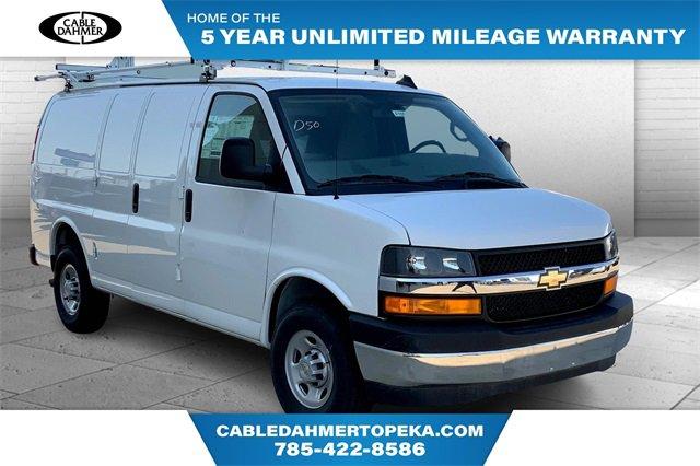 2024 Chevrolet Express Cargo Van Vehicle Photo in TOPEKA, KS 66609-0000