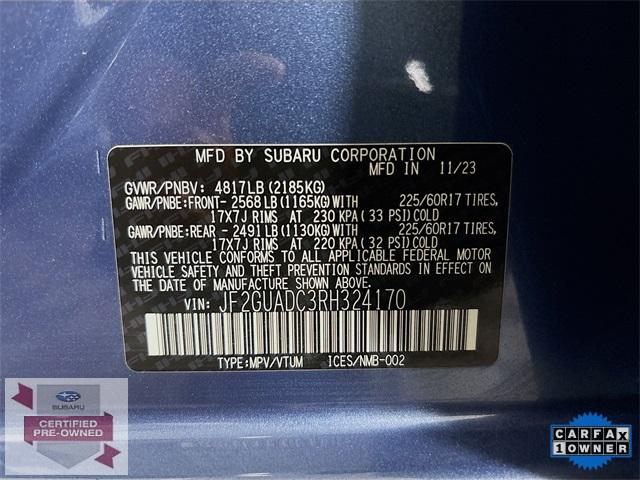 2024 Subaru Crosstrek Vehicle Photo in Puyallup, WA 98371