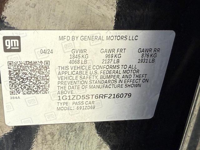 2024 Chevrolet Malibu Vehicle Photo in MIDDLETON, WI 53562-1492