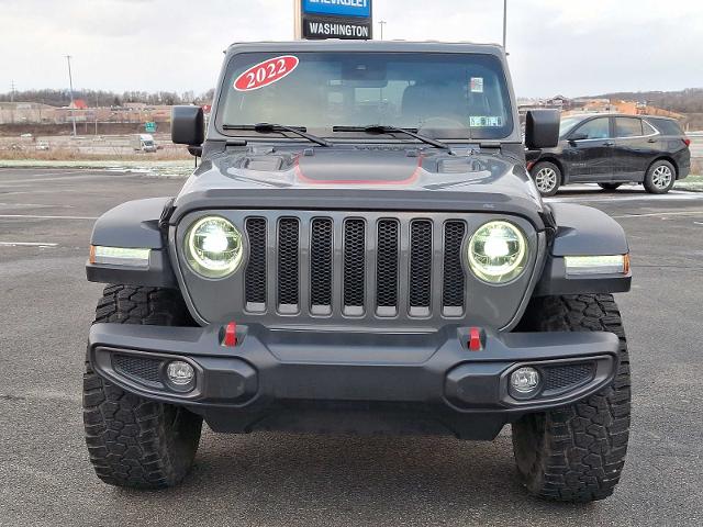 Used 2022 Jeep Wrangler Unlimited Rubicon with VIN 1C4HJXFG2NW119279 for sale in Washington, PA