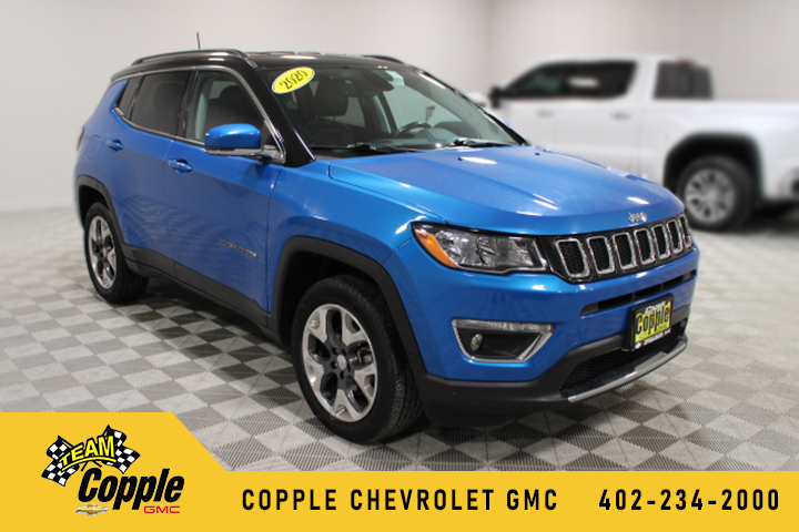 Used 2020 Jeep Compass Limited with VIN 3C4NJDCB3LT127887 for sale in Louisville, NE