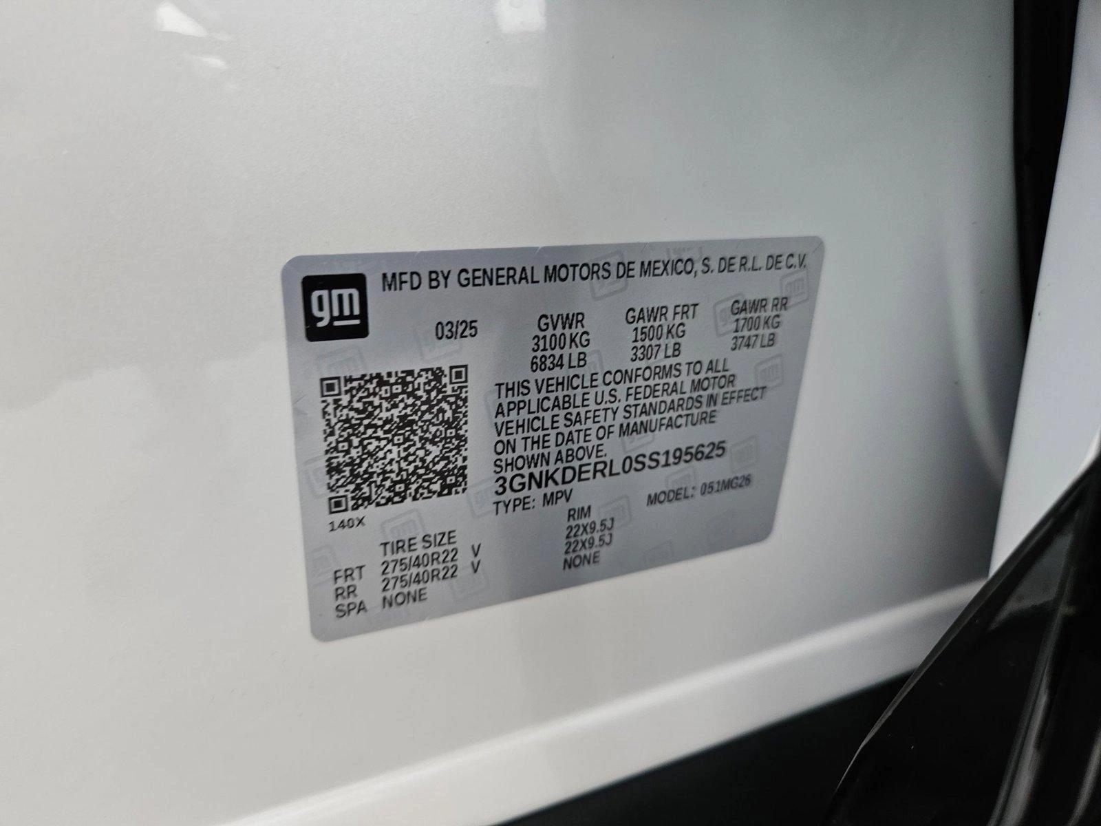 2025 Chevrolet Blazer EV Vehicle Photo in AUSTIN, TX 78759-4154