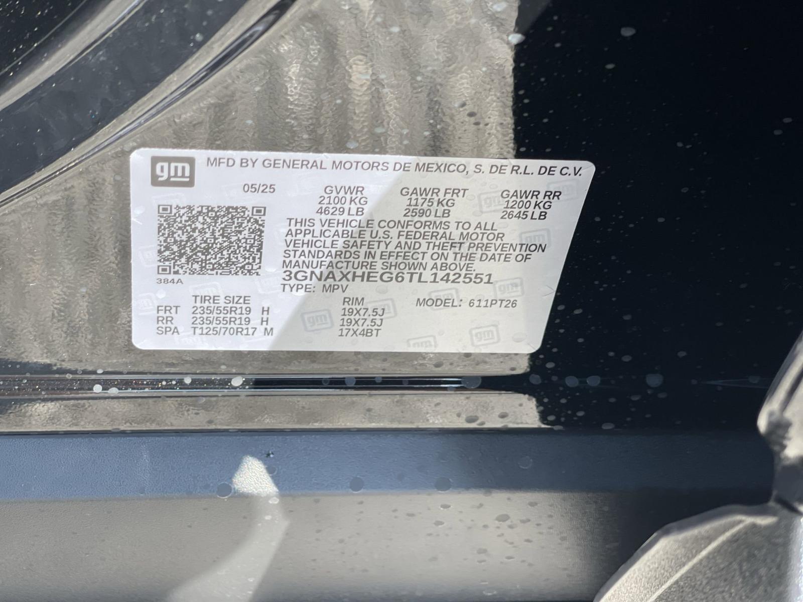2026 Chevrolet Equinox Vehicle Photo in BENTONVILLE, AR 72712-4322