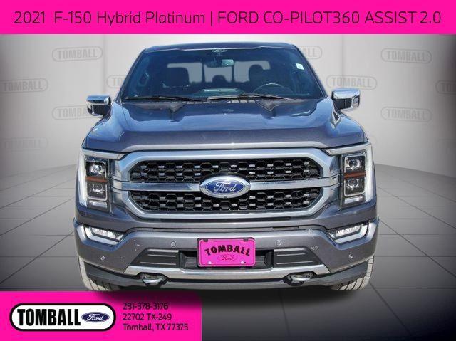 Used 2021 Ford F-150 Platinum with VIN 1FTFW1ED2MFB26714 for sale in Tomball, TX