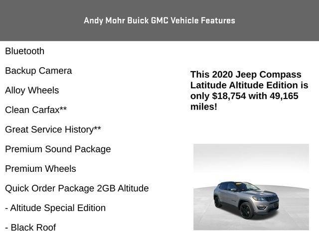 2020 Jeep Compass Vehicle Photo in Fishers, IN 46038