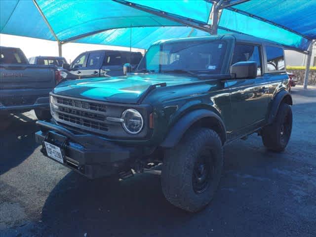 Used 2022 Ford Bronco 2-Door Base with VIN 1FMDE5AP9NLB78650 for sale in Decatur, TX