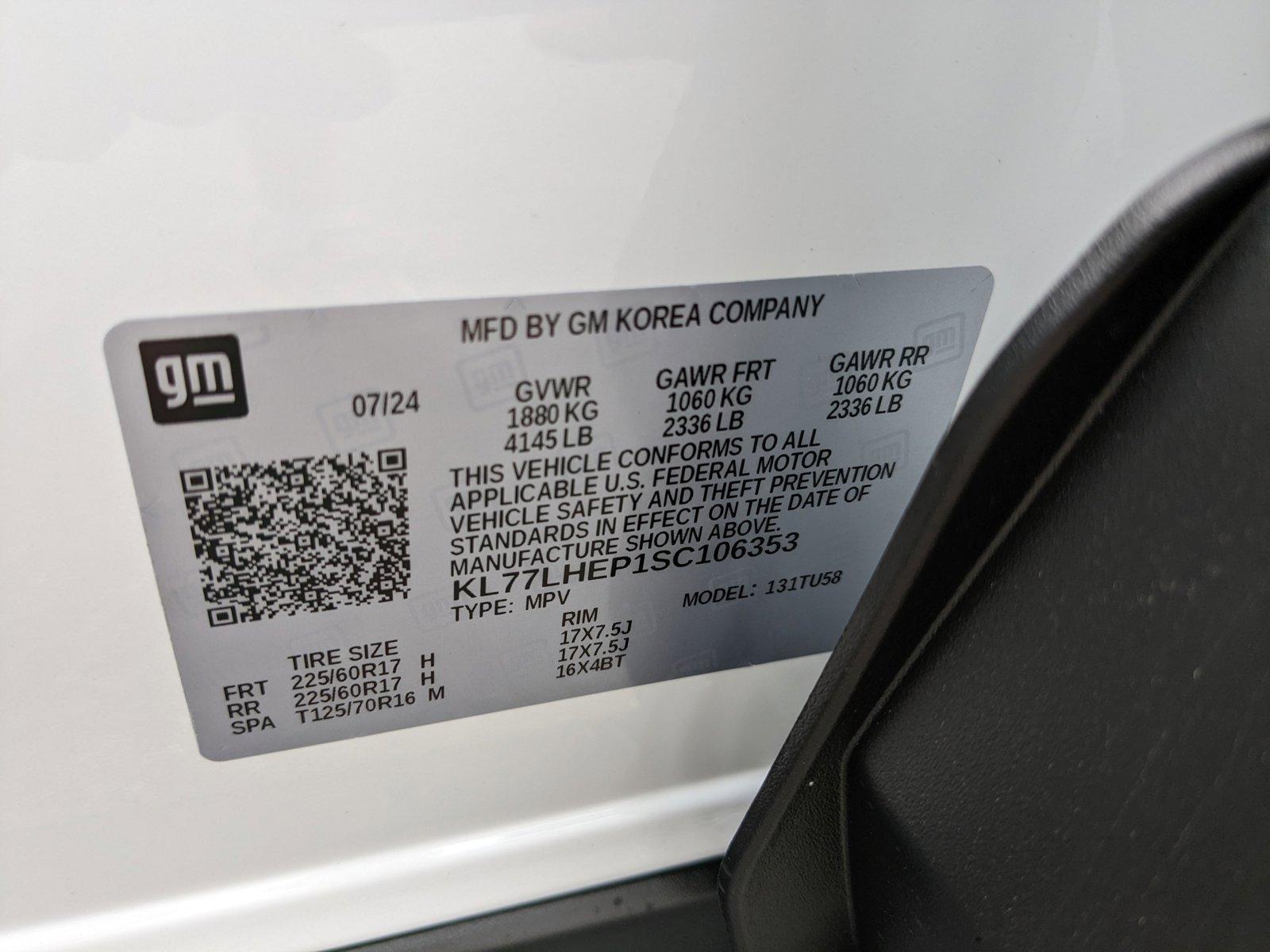 2025 Chevrolet Trax Vehicle Photo in ORLANDO, FL 32808-7998