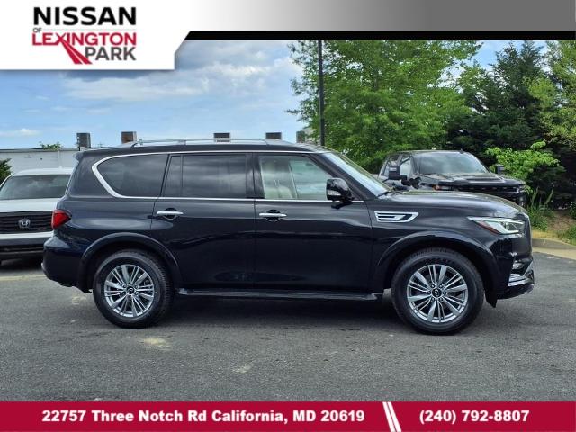 Used 2023 INFINITI QX80 Luxe with VIN JN8AZ2AE1P9303461 for sale in California, MD