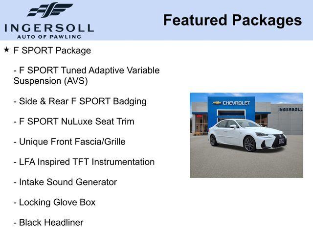 2019 Lexus IS 350 Vehicle Photo in PAWLING, NY 12564-3219