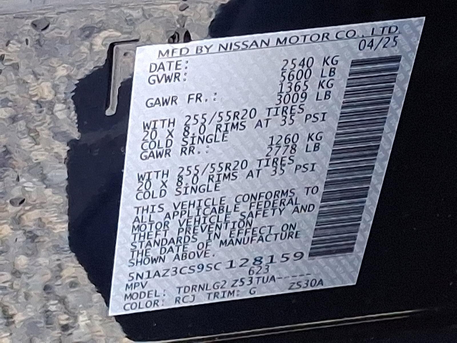 2025 Nissan Murano Vehicle Photo in Jenkintown, PA 19046