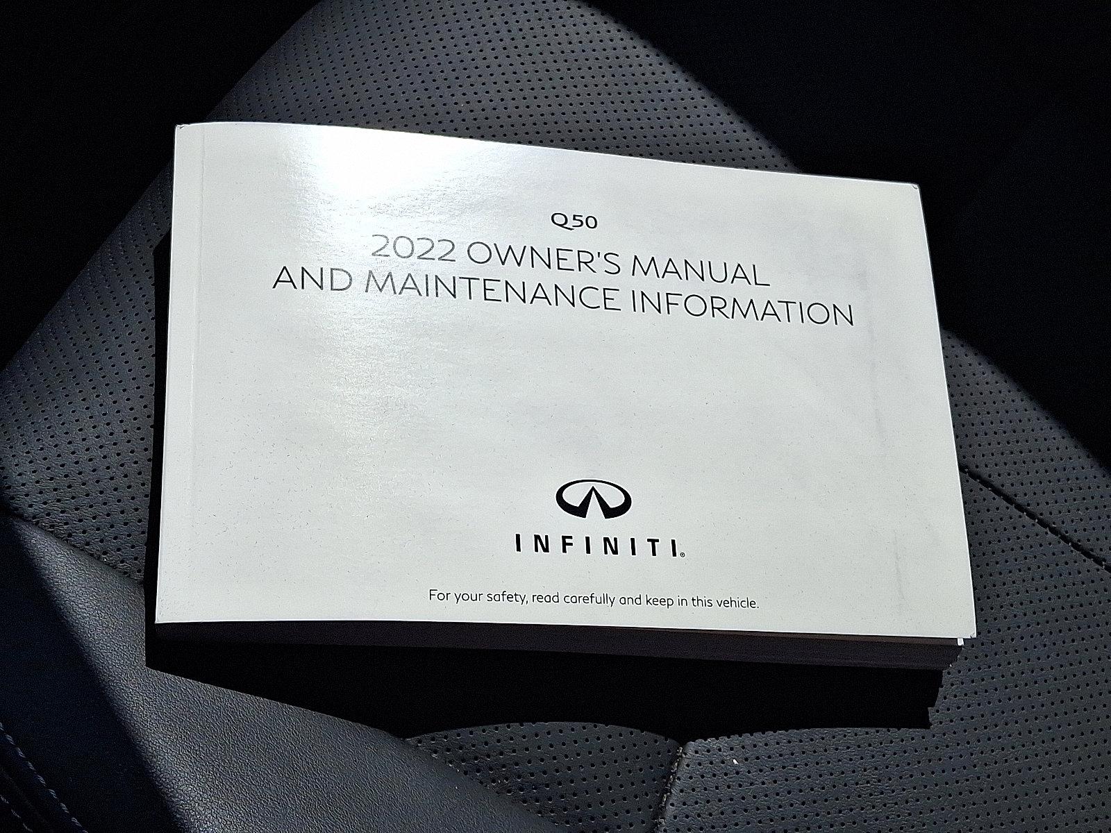 2022 INFINITI Q50 Vehicle Photo in BETHLEHEM, PA 18017-9401