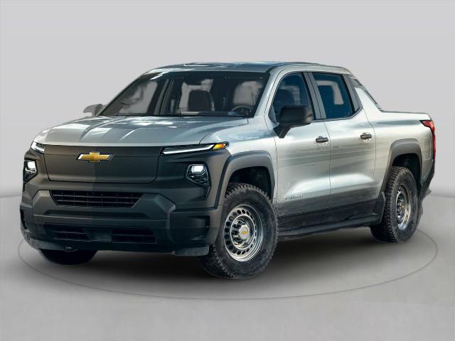 Summit White 2026 Chevrolet Silverado EV LT Crew Cab (Standard Range) e4WD Pickup Truck All-Wheel Drive 1-Speed Automatic