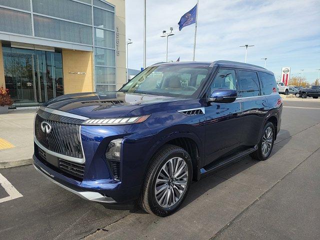 A 2025 INFINITI QX80 in Nampa ID dealer BRONCO MOTORS A 2025 INFINITI QX80 in Nampa ID dealer BRONCO MOTORS