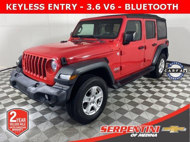 2018 Jeep Wrangler Unlimited Vehicle Photo in MEDINA, OH 44256-9001