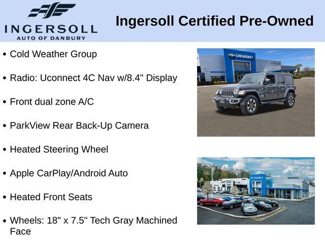 2022 Jeep Wrangler Unlimited Vehicle Photo in DANBURY, CT 06810-5034