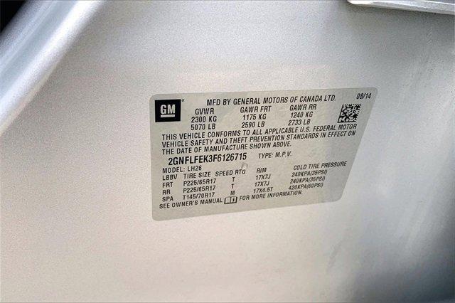 2015 Chevrolet Equinox Vehicle Photo in KANSAS CITY, MO 64114-4502