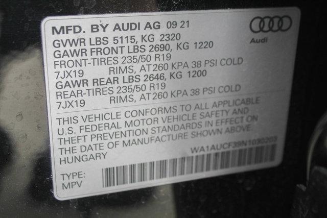 2022 Audi Q3 Vehicle Photo in HOUSTON, TX 77090