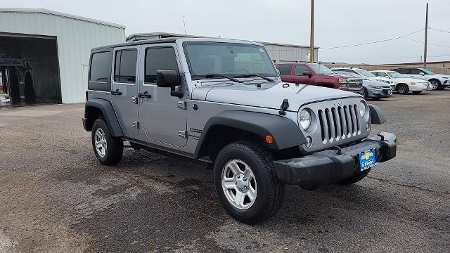 Used 2018 Jeep Wrangler JK Unlimited Sport with VIN 1C4BJWDG1JL806252 for sale in Portland, TX