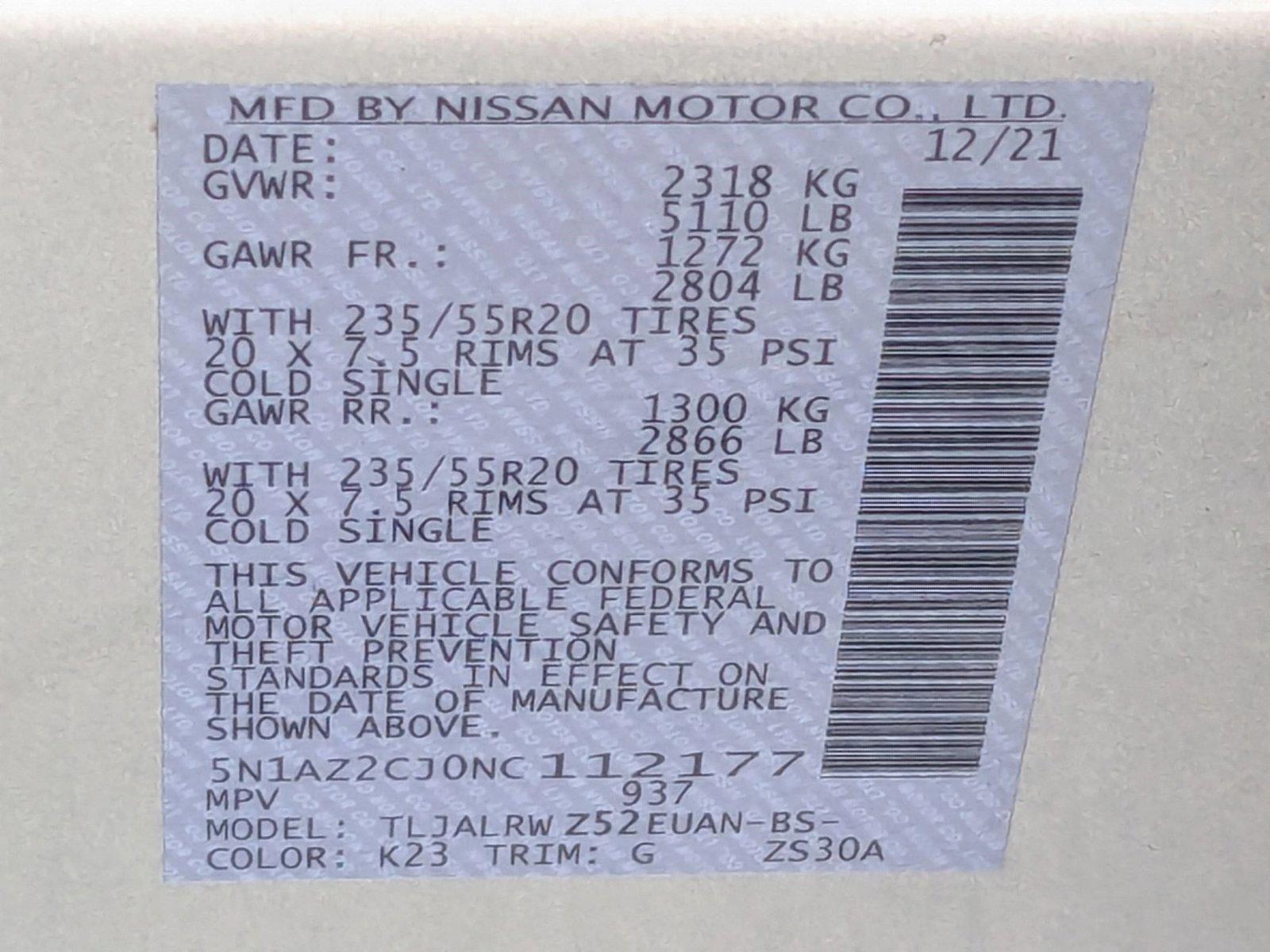 2022 Nissan Murano Vehicle Photo in Pembroke Pines , FL 33084