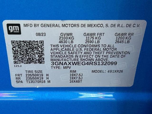 2024 Chevrolet Equinox Vehicle Photo in MADISON, WI 53713-3220