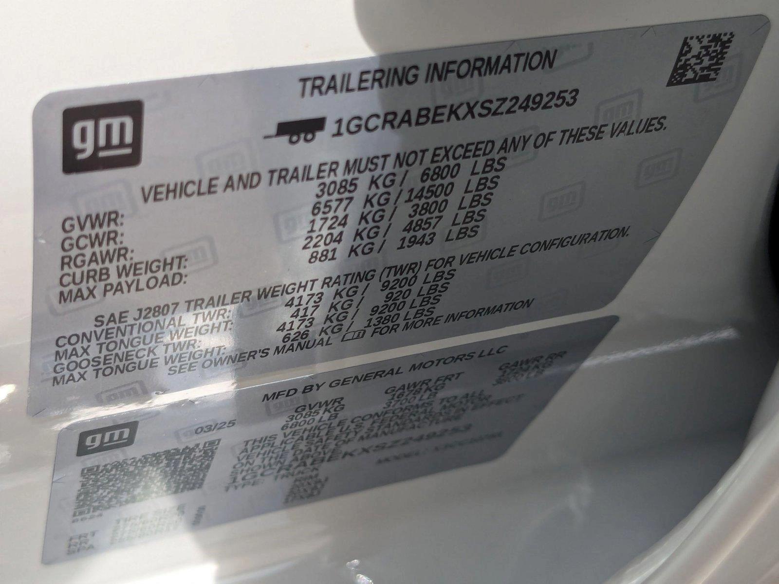 2025 Chevrolet Silverado 1500 Vehicle Photo in MIAMI, FL 33134-2699