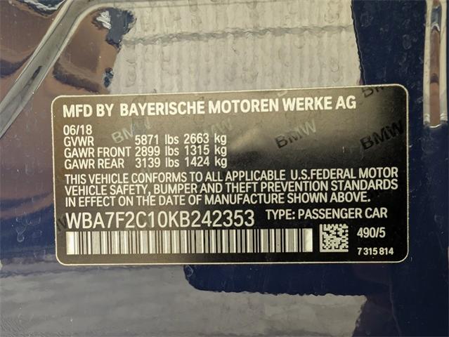 2019 BMW ALPINA B7 xDrive Vehicle Photo in ENGLEWOOD, CO 80113-6708