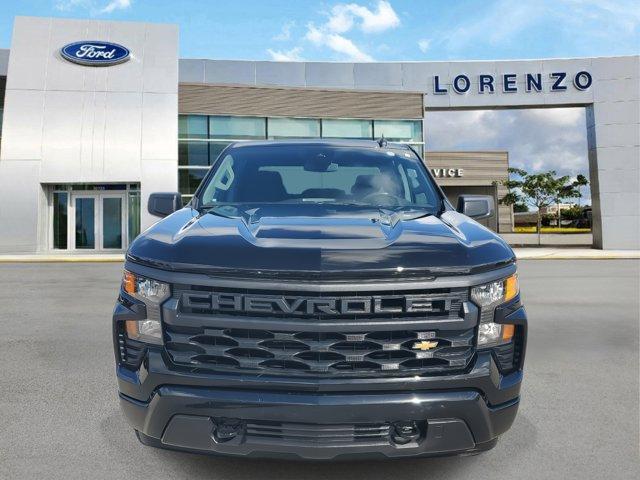 Used 2024 Chevrolet Silverado 1500 Custom with VIN 1GCPABEK0RZ120682 for sale in Homestead, FL